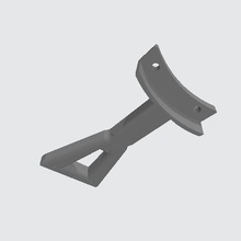 Decke Ventilator Arm 3d print model - Mito3D