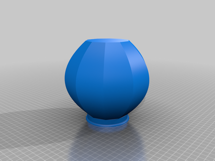 Decke Ventilator Licht Globus Dekor 3d print model - Mito3D