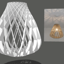 la lumière au plafond maison le focus toit de décoration tulip illumination lampe abat-jour 3d print model - Mito3D