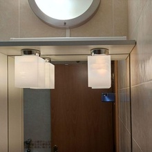 ceiling light bathroom 3d print model - Mito3D