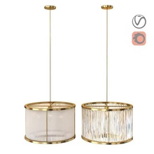 ceiling light cristal table bedside abajour lamp tablelight chandelier 3d print model - Mito3D