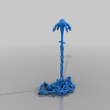 per il montaggio a soffitto di ancoraggio art sculture 3d print model - Mito3D