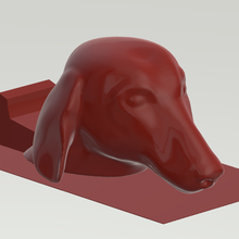 cel support dachshund 3d print model - Mito3D