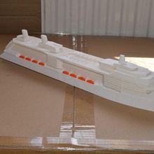celebrity solstice cruise ship 3d print model - Mito3D