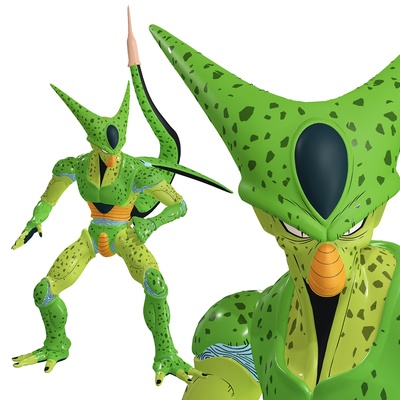 cell android son goku dragon ball - z warrior fighter bio monster predator 3d print model - Mito3D
