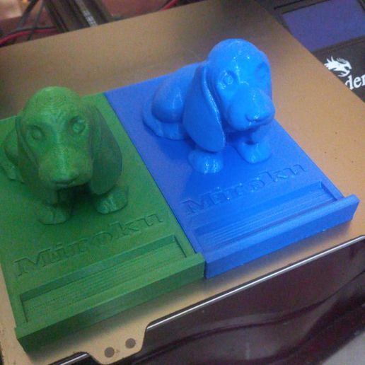 cellula Telefono bassetto segugio 3D print model - Mito3D