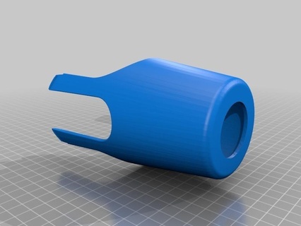 cell phone car cup adapter 3d print model - Mito3D