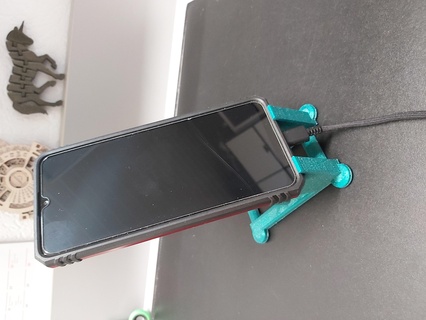 cell phone holder smartphone stand 3d print model - Mito3D