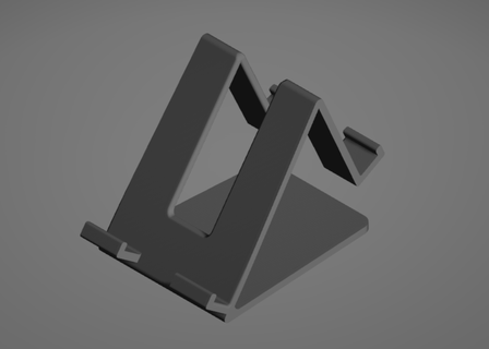 cell phone holder accessory 3d print model - Mito3D