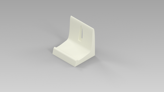 Zelle Telefon Halter Unterstützung minimalistisch zellular unterstützt 3d print model - Mito3D