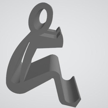 cell phone holder sitting 3d print model - Mito3D