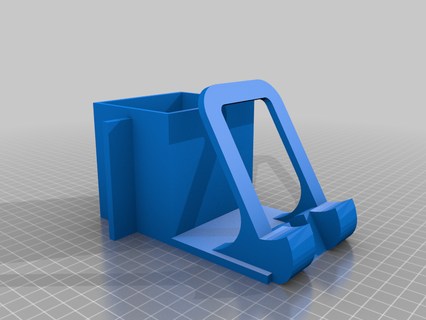 cell phone holder storage gadget 3d print model - Mito3D