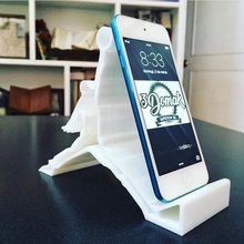 telefono cellulare iphone stand vari 3d print model - Mito3D
