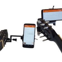 de téléphone cellulaire stand guitare la maison guittar portable 3d print model - Mito3D