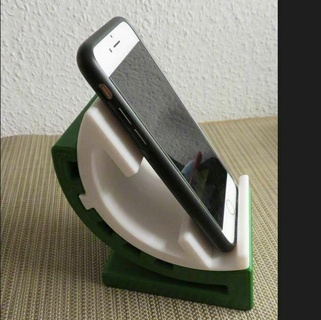 cell phone stand version table office writing 3d print model - Mito3D