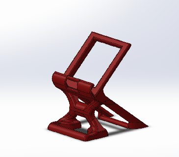 cell phone support 3d print model - Mito3D