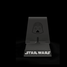 de téléphone cellulaire support stand gadget soutien le maintenez-la enfoncée apple titulaire android bureau la maison starwars darthvader 3d print model - Mito3D