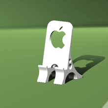 de téléphone cellulaire support stand gadget soutien le maintenez-la enfoncée apple 3d print model - Mito3D