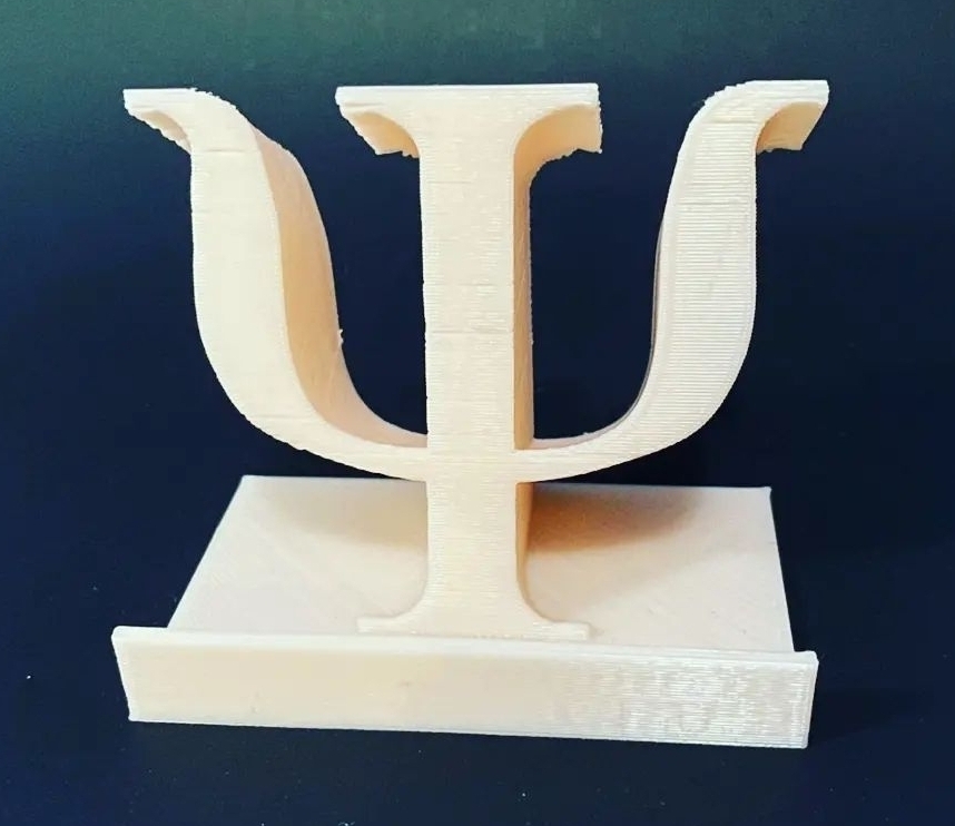 célula teléfono apoyo psicología Psique soporte 3D print model - Mito3D