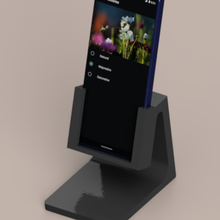 Zelle Stand Gadget Handy 3d print model - Mito3D