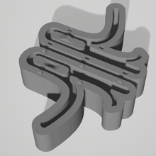 célula apoyo molde herramienta teléfono 3d print model - Mito3D