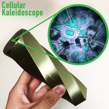 zelluläre Kaleidoskop Spiel Wissenschaft Natur polymakerchallenge Bio die mandala Mikroskop Kunst - Spielzeug 3d print model - Mito3D