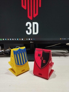 cellular support holder cell soccer afa argentina newells central mouth river league 3d print model - Mito3D