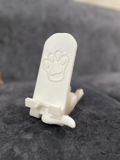 cellular support angry cat 3d print model - Mito3D