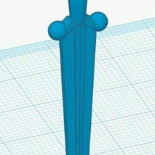 celtibérien épée celtibera playmobil 3d print model - Mito3D