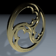 celtic jewelry arts druid druidess viking triketa odin 3d print model - Mito3D
