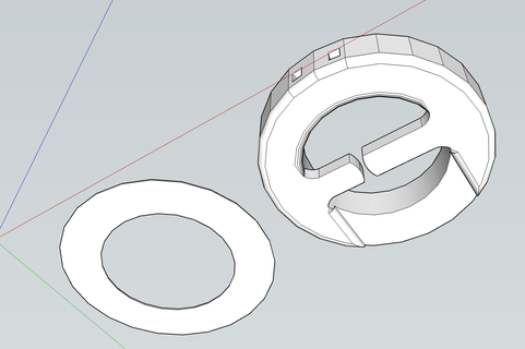 celtico cintura fibbia fascia nodo tessitura arte attrezzo utile moda chiusura clip gancio titolare supporto 3d print model - Mito3D