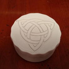 celtic box trikera home household screw 3d print model - Mito3D