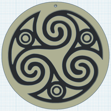 celta decoración art de la símbolo el simbolismo celtic breton brittany 3d print model - Mito3D