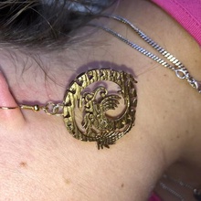 celtic dragon earrings fashion earring idealab christmas xmas pendant pendants cool daily 3d print model - Mito3D