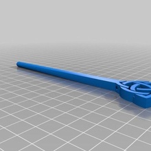 celtic knot hair pin 45 fashion accessories 3d print model - Mito3D