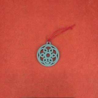 celtique nœud creux photo gardien pendentif amulette porte clés pendentifs prières secret présupporté pre supported 3d print model - Mito3D