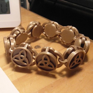 celtique Collier fermoir attachement bracelet bijou pendentif bretelle Breton 3d print model - Mito3D