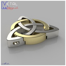 celtica pendente gioielli pendentif ciondoli ciondolo bijoux 3d print model - Mito3D