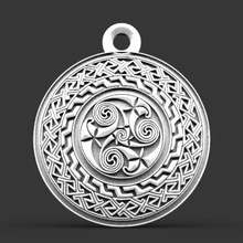 2 Kelt kolye takı celtic Anahtarlık Ortaçağ viking sembol 3d print model - Mito3D