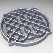 celtique pendentif bijoux 3d print model - Mito3D