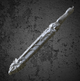 celtic predator dagger 3d print model - Mito3D