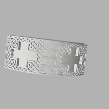 cerchio celtico 02 gioielli il celtic anello 3d print model - Mito3D