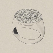 celta anel jóias jannie 3d print model - Mito3D