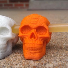celtic cranio occhi ardenti fascino moda di halloween costume 3d print model - Mito3D