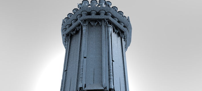 celtic tower 1 city castle cathedral complex ancient picoftheday trending monument history architectural kitbash fantasy tower church building bloodbourne  3d print model - Mito3D