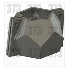 çimento tencere kalıp mod34 ekici kaktüs özellikle somut Yinyan yin yan incik shan 3d print model - Mito3D