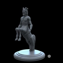 centauro greco scacchi mitologia 3d print model - Mito3D