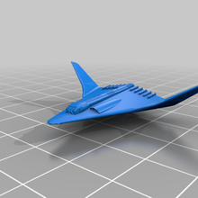 centauri atmospheric shuttle game 3d printing space ship babylon5 babylon 5 atmo 3d print model - Mito3D