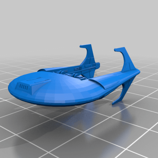 centauri brezebel class transport game 3d printing passenger liner babylon5 babylon 5 3D print model - Mito3D