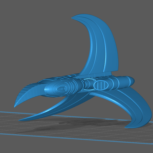 centauri covran gunboat game toy babylon5 babylon 5 3D print model - Mito3D